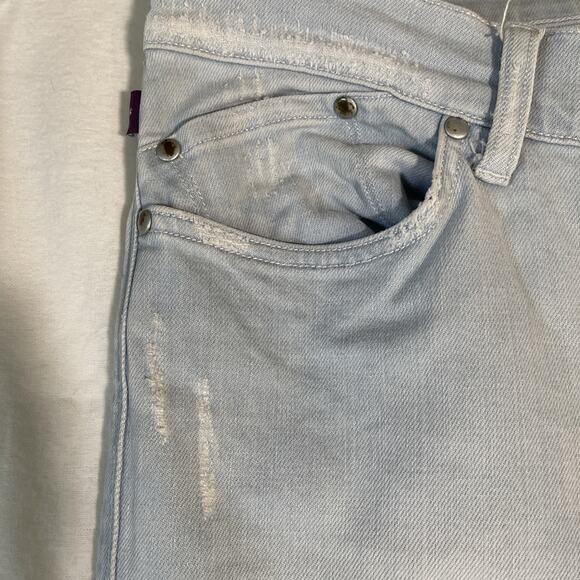 Victoria Beckham Jeans 31/35 Slightly Distressed, Flare / Selvage Bottoms- Stars - Picture 5 of 10